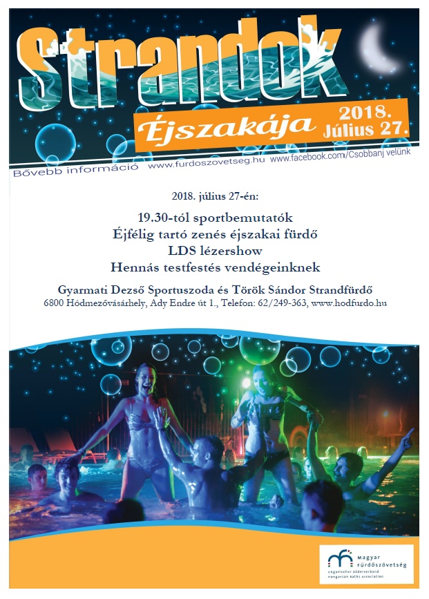 Strandok éjszakája 2018.