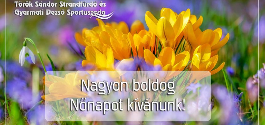 Nőnapi üdvözlet