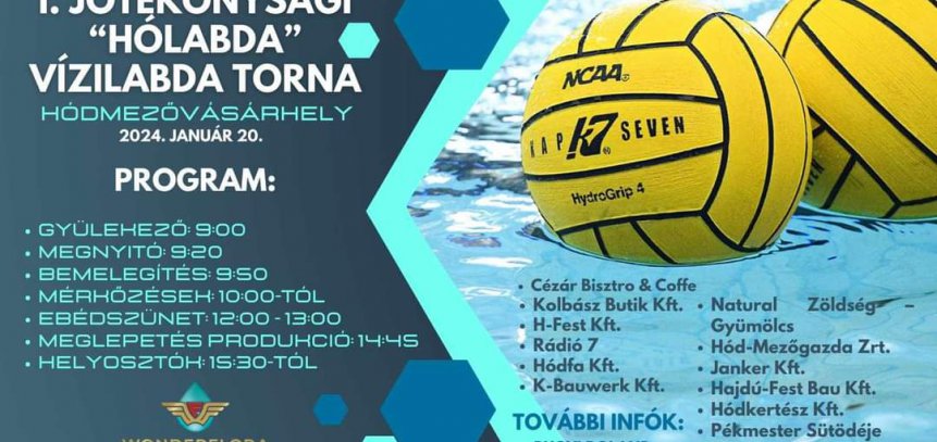 I. Jótákonysági Hódlabda vízilabda torna