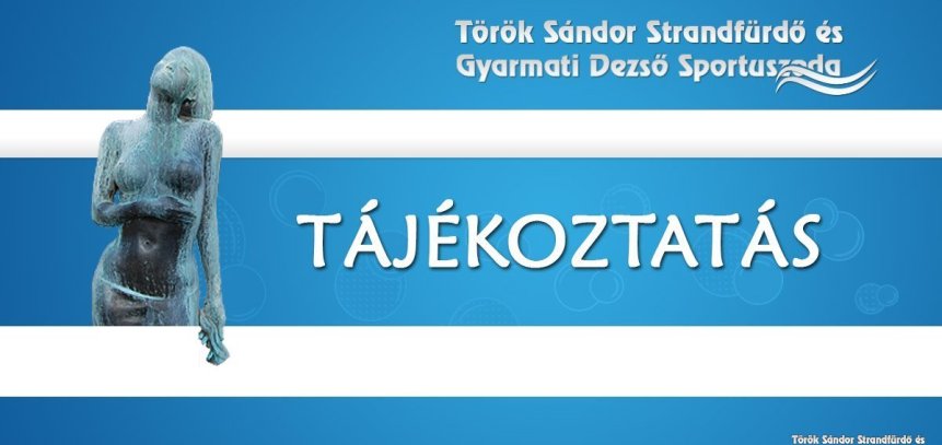 Korlátozások a hétvégi úszóverseny ideje alatt