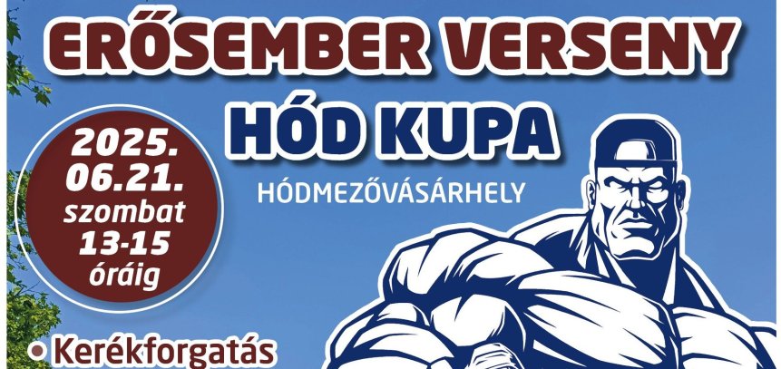 Erősember verseny - Hód Kupa