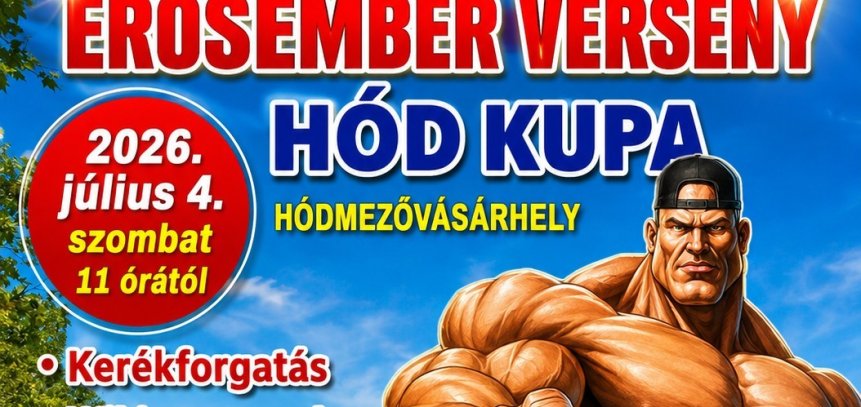 Erősember verseny - Hód Kupa