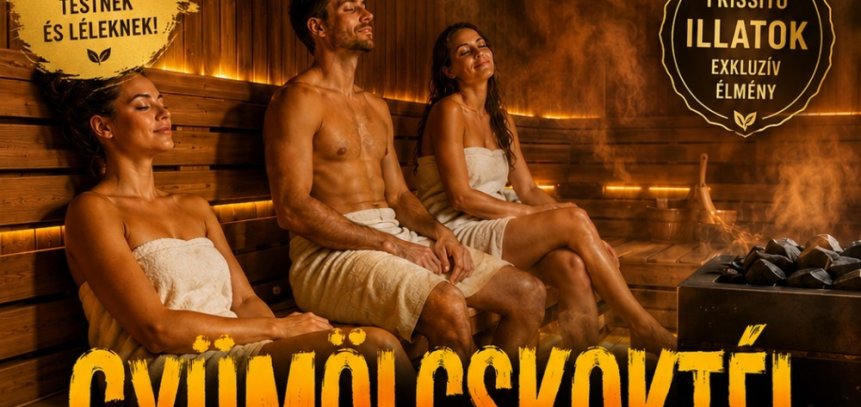 Gyümölcskoktél szaunaszeánsz - 2026.07.19