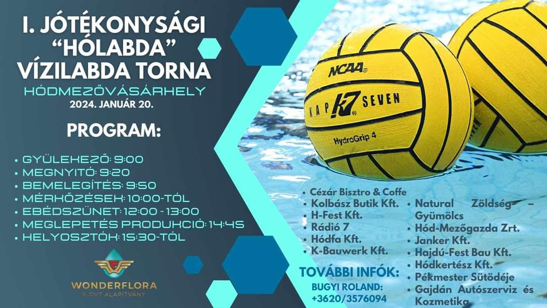I. Jótékonysági Hódlabda vízilabda torna
