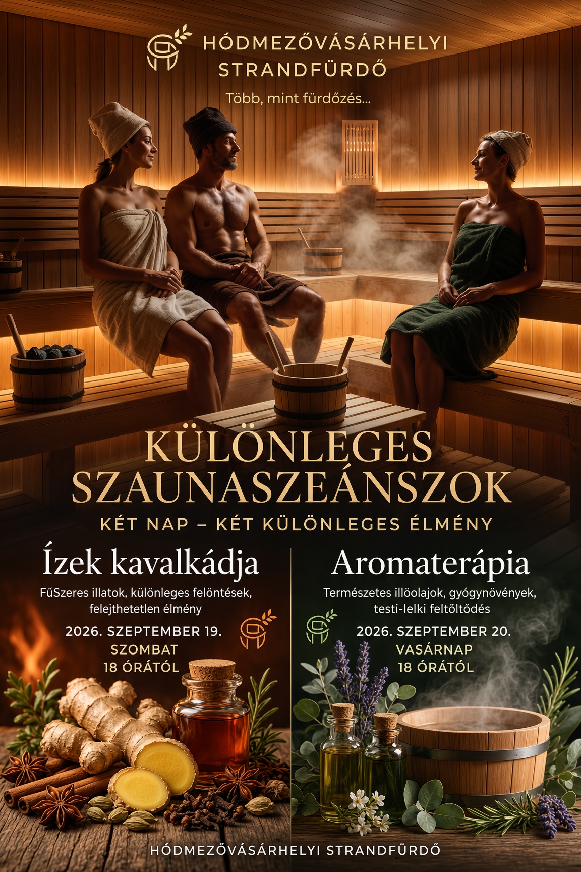 Szauna szeánsz 2026. szeptember